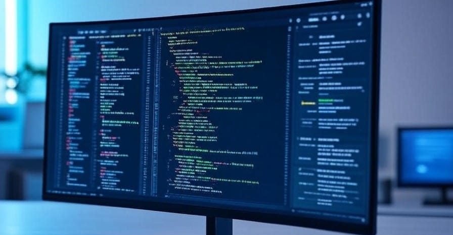 Developer security dashboard displaying AI-generated code alongside vulnerability scan results and recommended fixes.