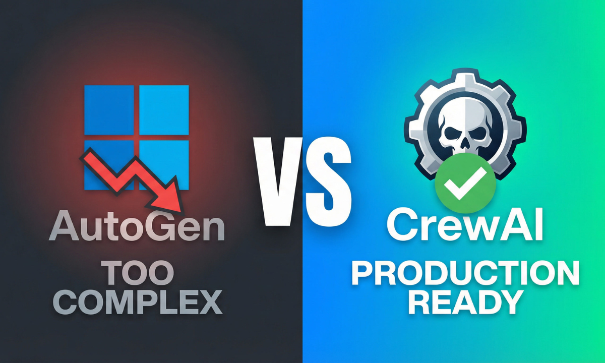 Autogen vs Crew ai war