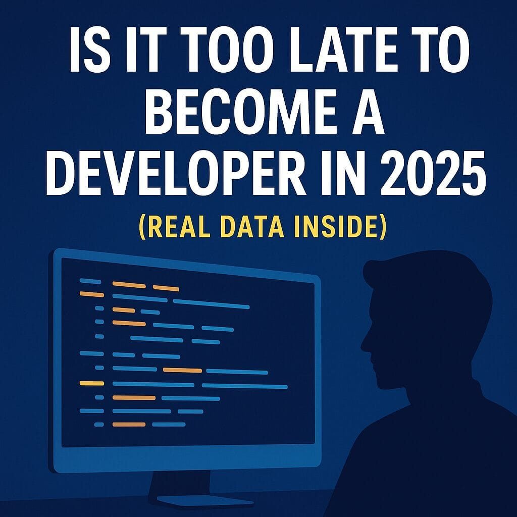 is it late to become a developer