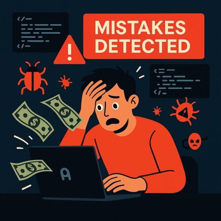 coding mistakes