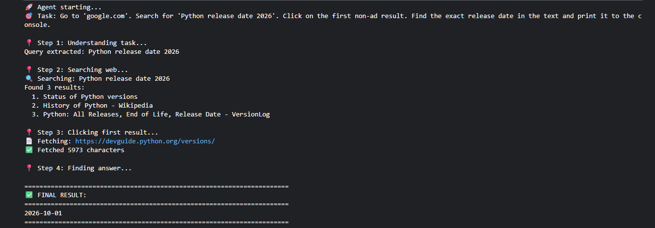 screenshot of the kaggle terminal output showing the agent's "Thinking" logs